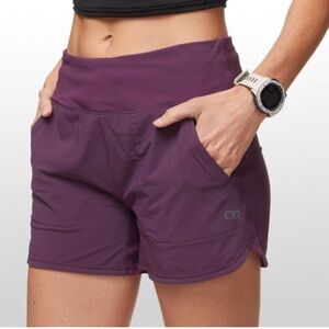 Outdoor Research Women's Athletic Shorts in‎ Deep Purple